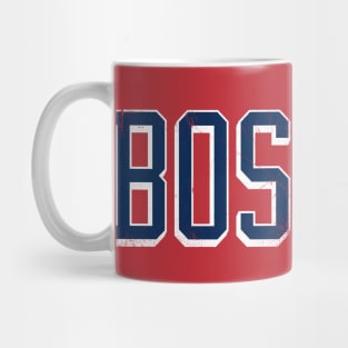 BOSton retro - Red/Blue Mug